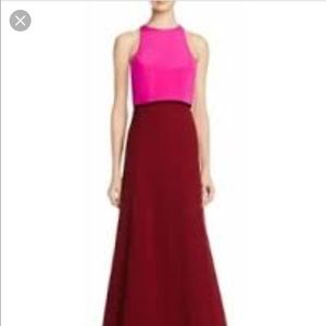 Jill Stuart Color Block Gown